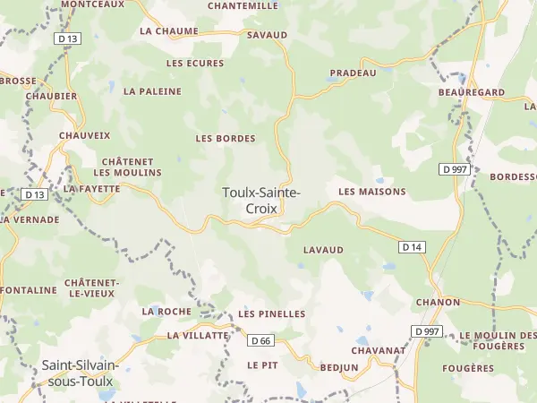 Plan de Toulx-Sainte-Croix