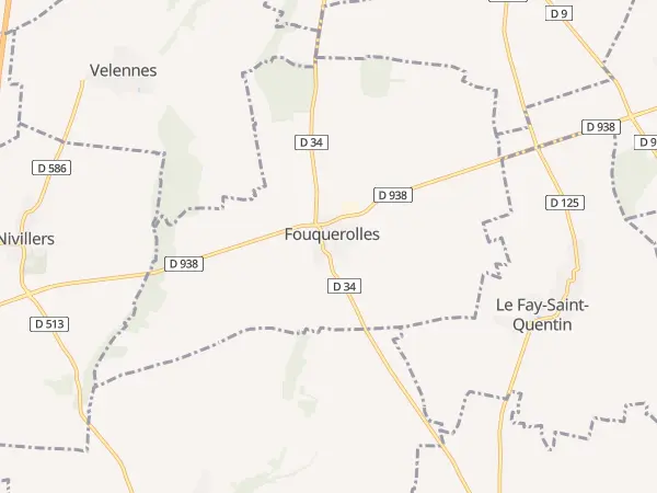 Plan de Fouquerolles