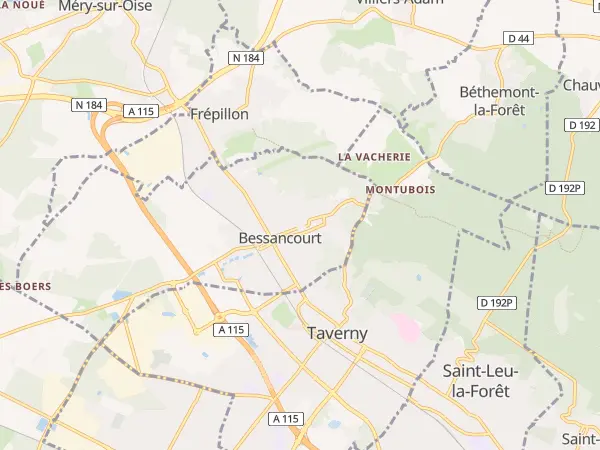 Plan de Bessancourt