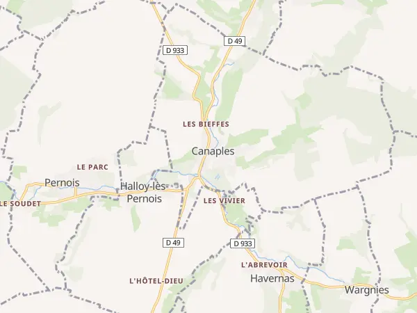 Plan de Canaples