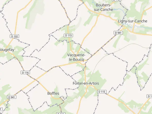 Plan de Vacquerie-le-Boucq