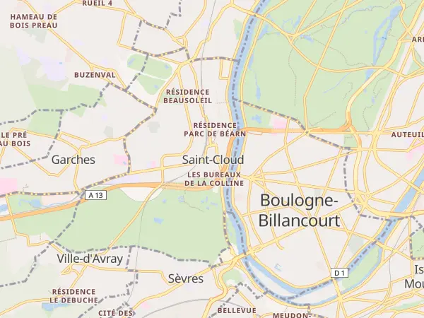 Plan de Saint-Cloud