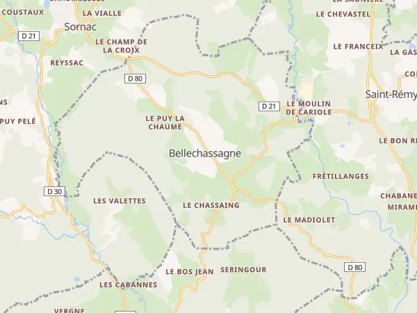 Plan de Bellechassagne