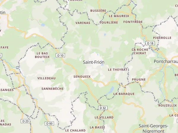 Plan de Saint-Frion
