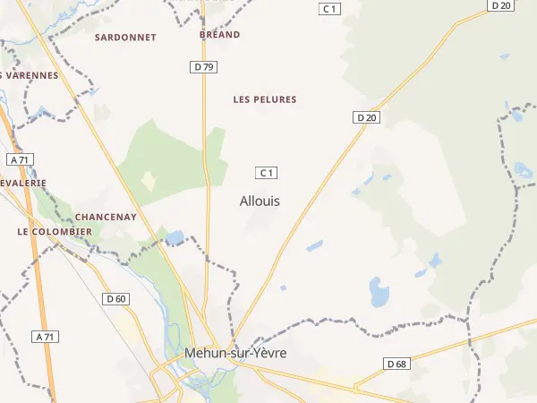 Plan de Allouis
