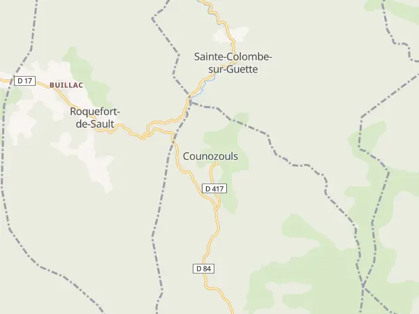 Plan de Counozouls