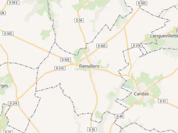Plan de Fienvillers