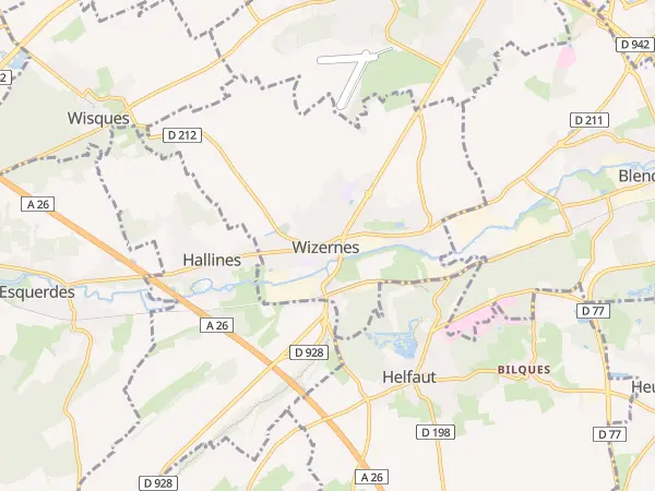Plan de Wizernes