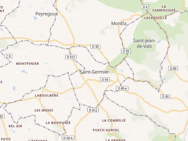 Plan de Saint-Germier