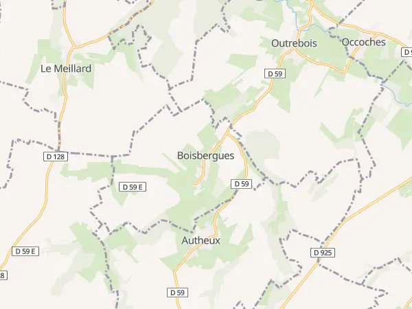 Plan de Boisbergues