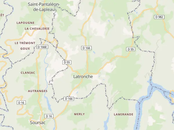 Plan de Latronche