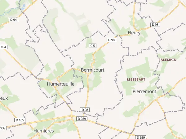 Plan de Bermicourt