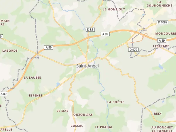 Plan de Saint-Angel