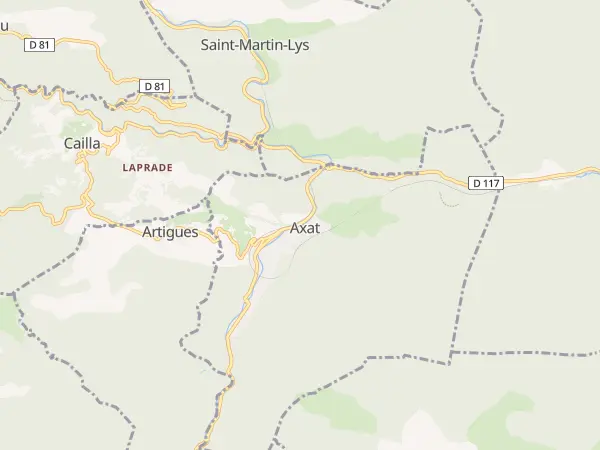 Plan de Axat