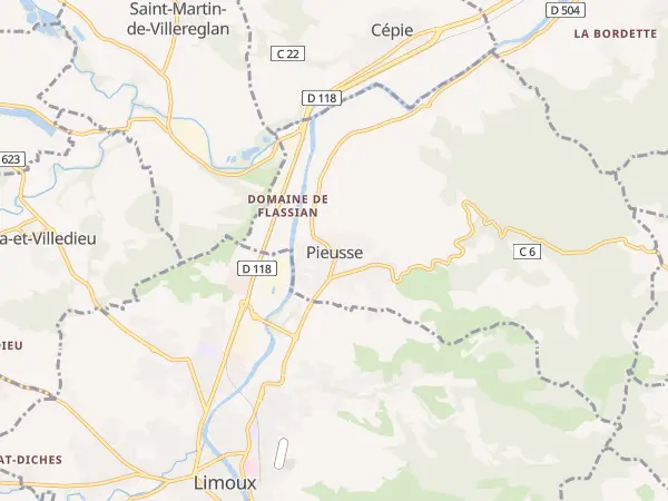Plan de Pieusse
