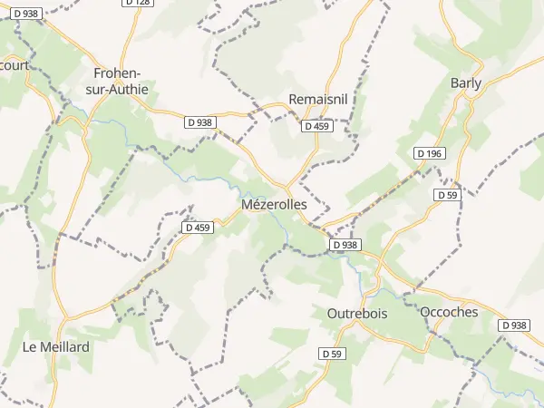 Plan de Mézerolles