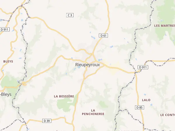 Plan de Rieupeyroux