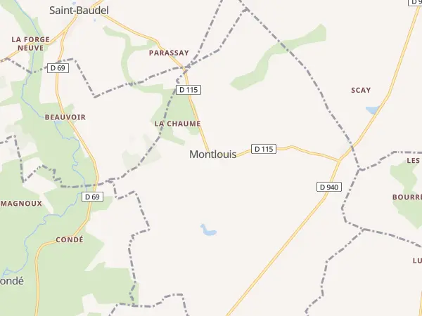 Plan de Montlouis