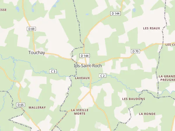 Plan de Ids-Saint-Roch