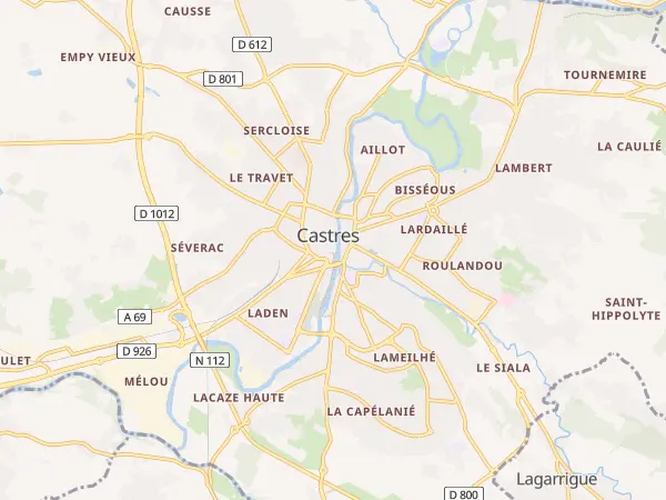 Plan de Castres