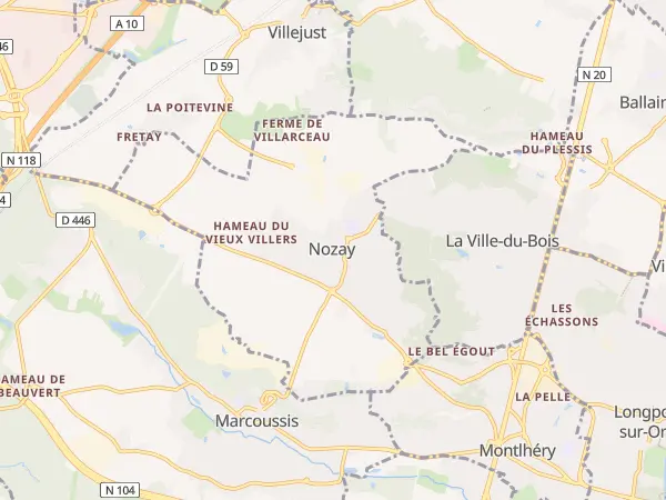Plan de Nozay
