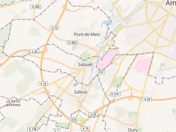 Plan de Salouël