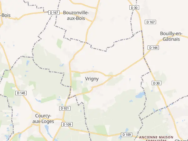 Plan de Vrigny