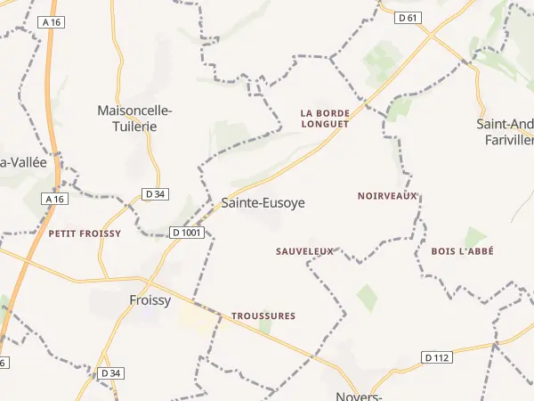Plan de Sainte-Eusoye