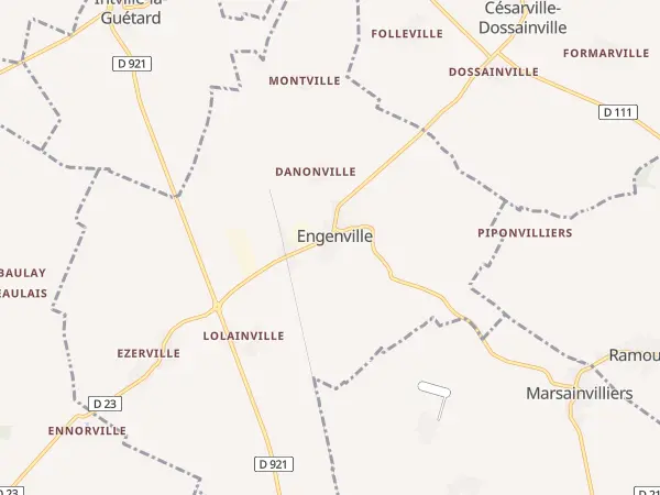 Plan de Engenville