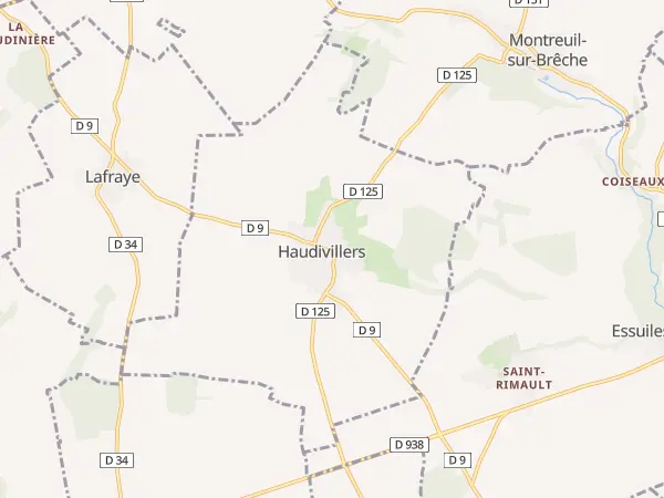 Plan de Haudivillers
