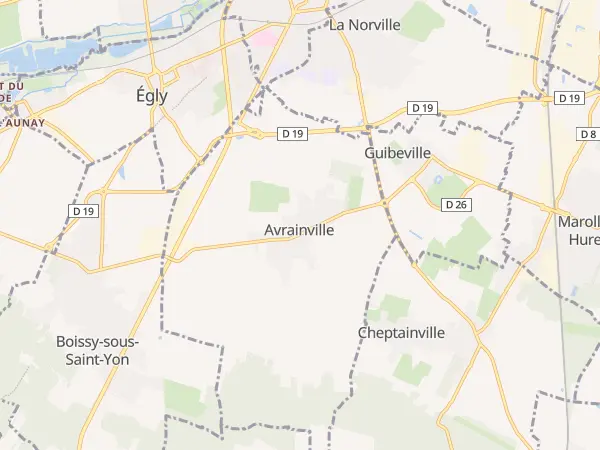 Plan de Avrainville