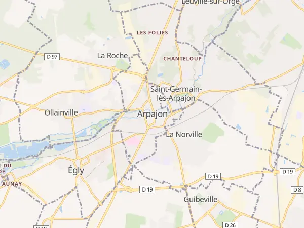 Plan de Arpajon