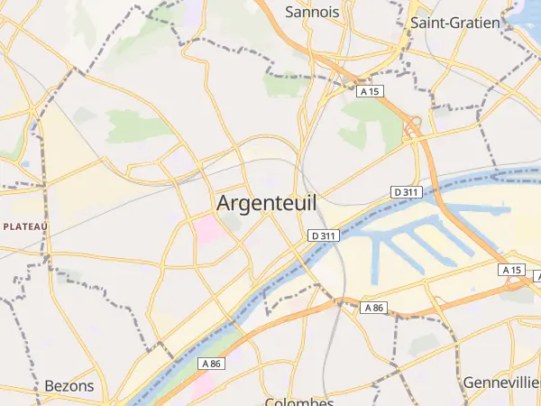 Plan de Argenteuil