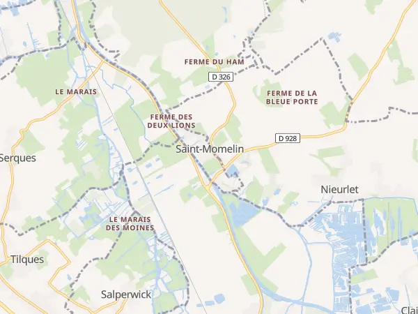 Plan de Saint-Momelin