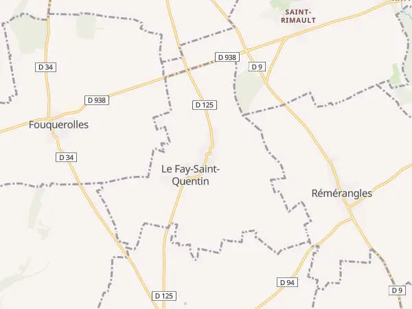 Plan du Fay-Saint-Quentin