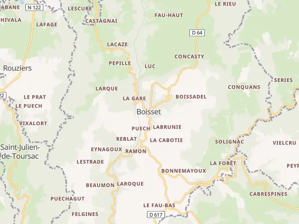 Plan de Boisset