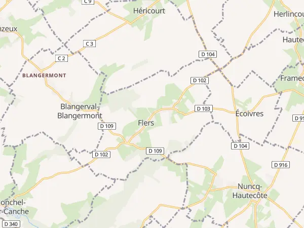 Plan de Flers