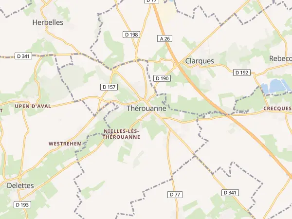Plan de Thérouanne