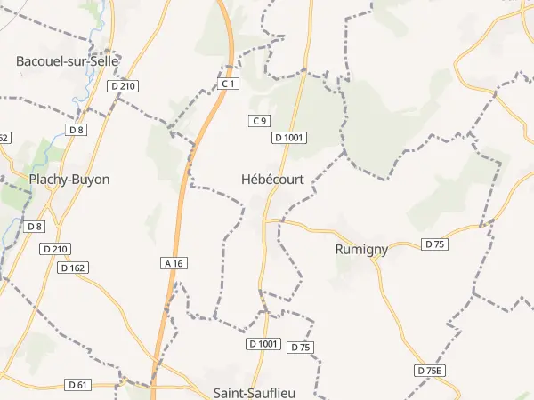 Plan de Hébécourt