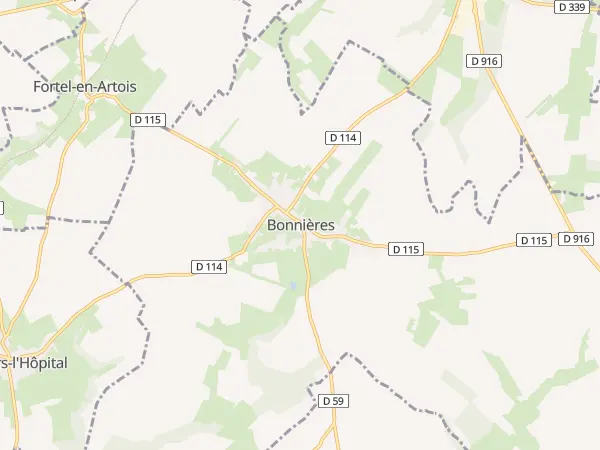 Plan de Bonnières