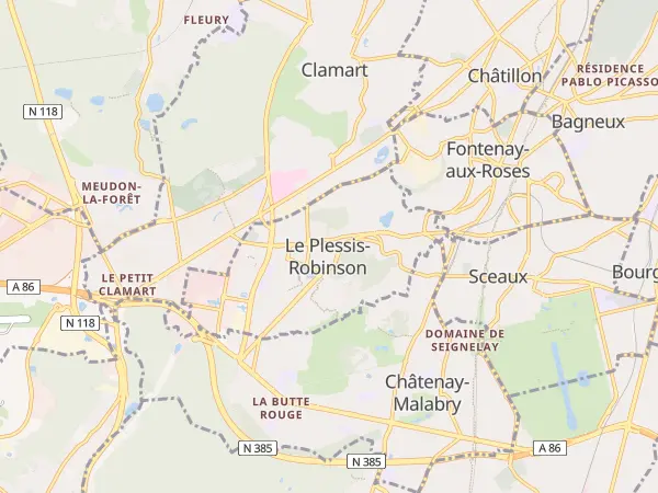 Plan du Plessis-Robinson