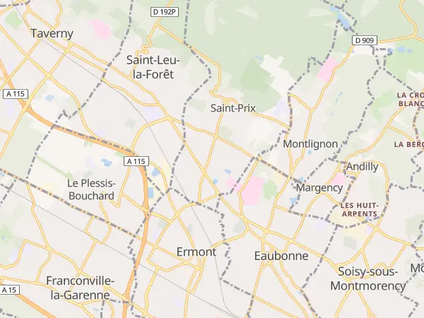 Plan de Saint-Prix