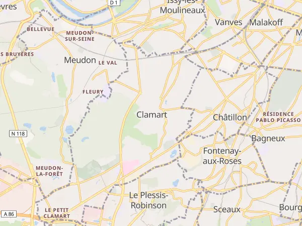 Plan de Clamart