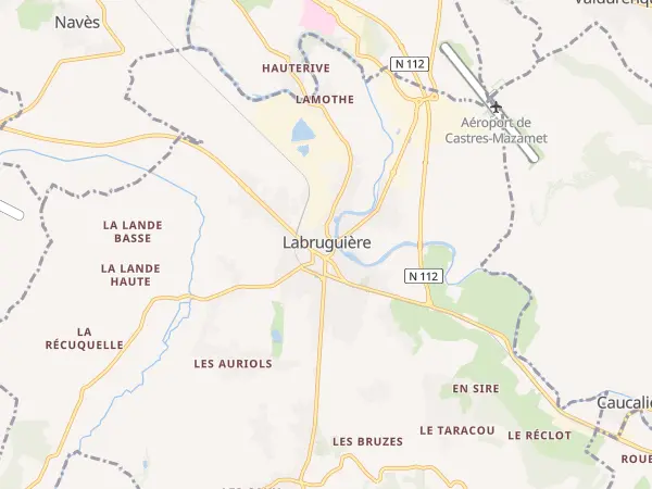 Plan de Labruguière