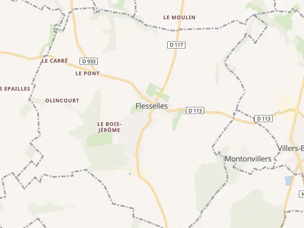 Plan de Flesselles