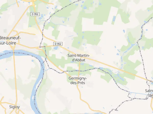 Plan de Saint-Martin-d’Abbat