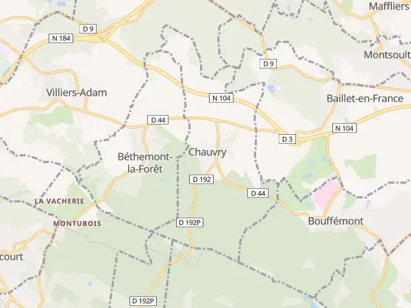 Plan de Chauvry