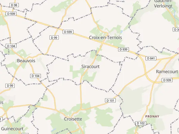 Plan de Siracourt