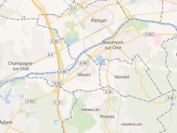 Plan de Mours