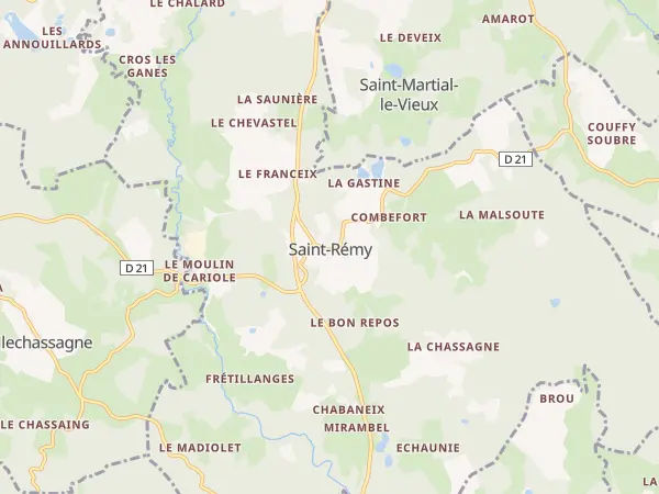 Plan de Saint-Rémy